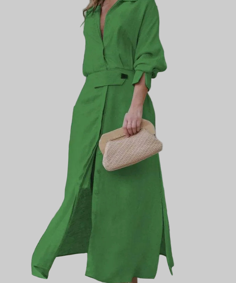 Anita – Maxi haljina od platna koja nosi duh hrvatskog ljeta