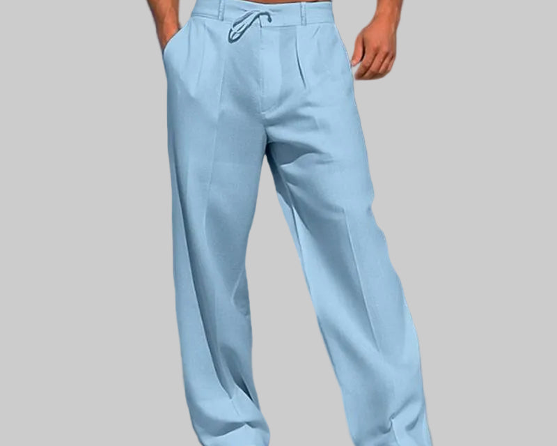 Darko – Ostanite svježi sa stilom – Darko™ lagane lanene hlače za udobnu ljetnu kombinaciju