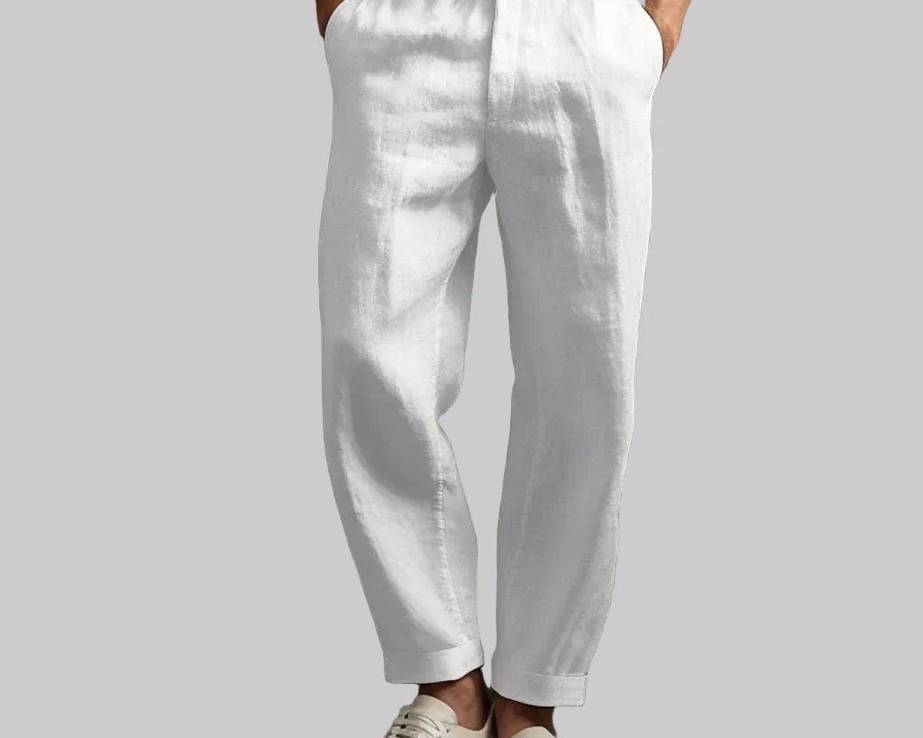 Dragutin – Neusporediva udobnost i stil s laneno-pamučnim hlačama