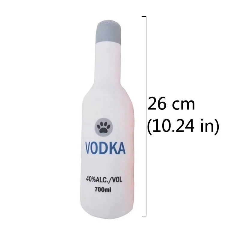 Igračka za pse u obliku boce šampanjca
