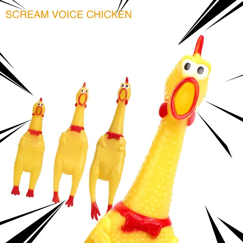 Igračka za pse Squeak Chicken