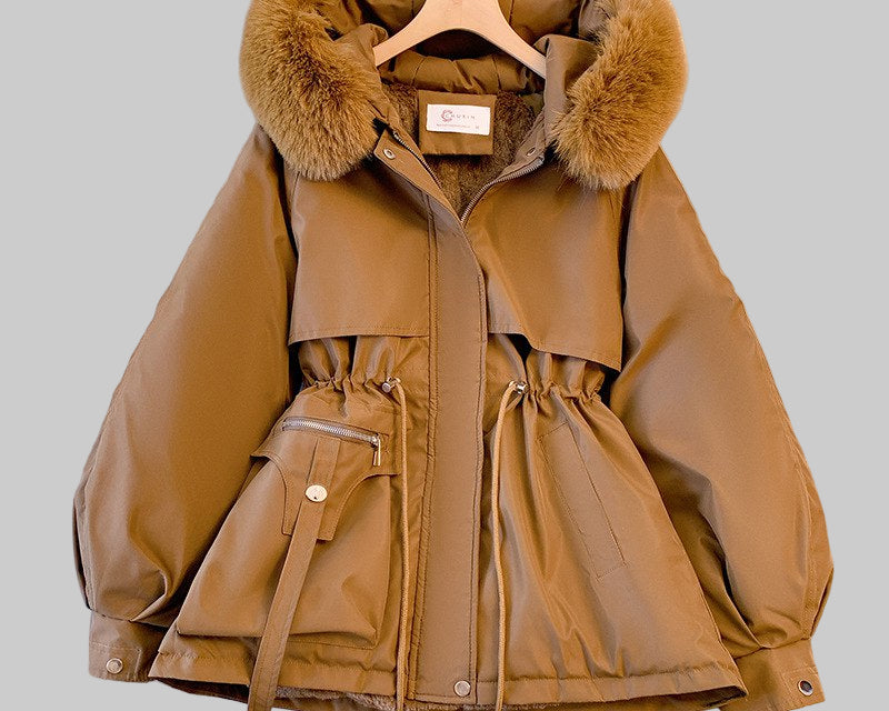 Adriana – kaput s kapuljačom za najhladnije dane