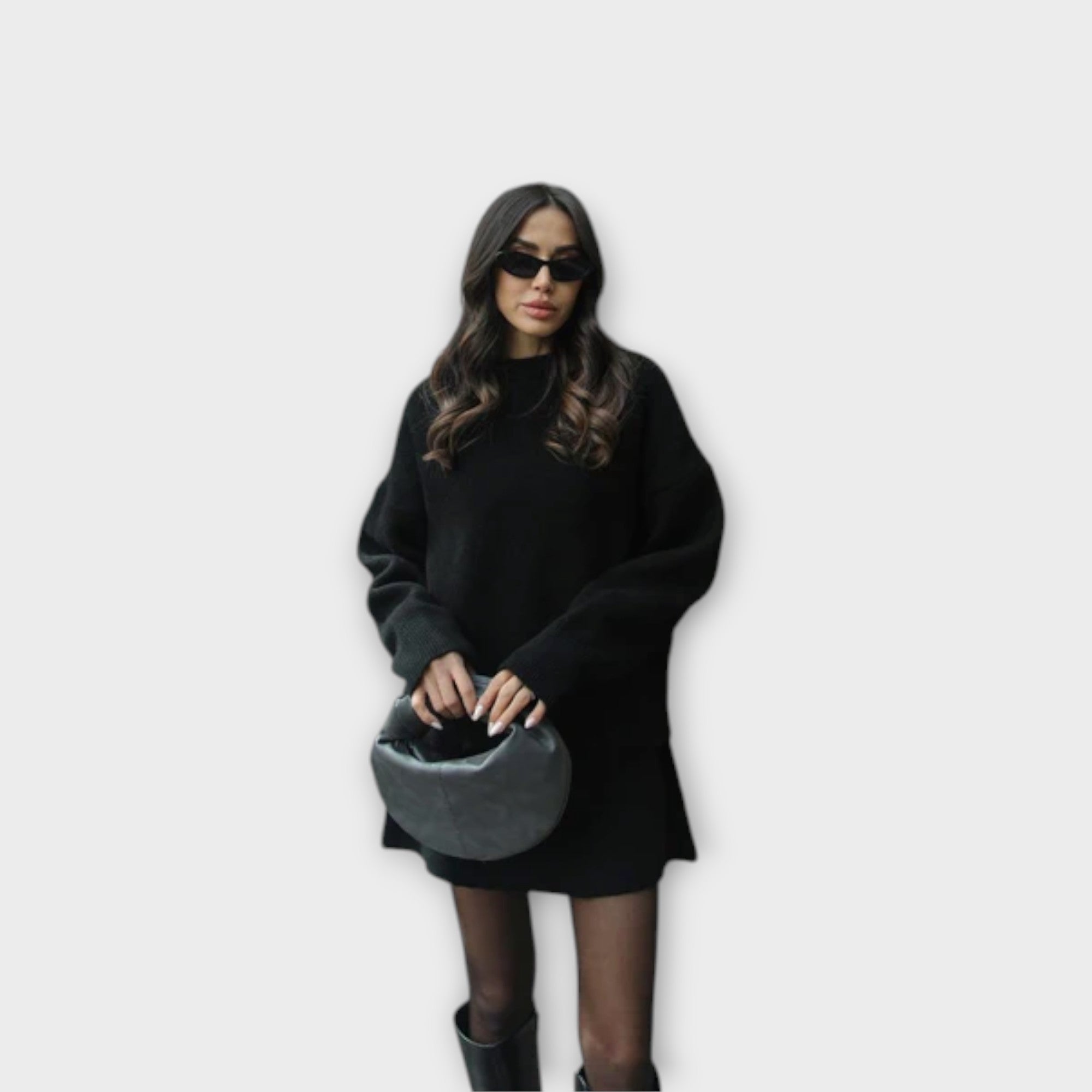 64 – Pleteni set sa suknjom za stylish jesenski šarm