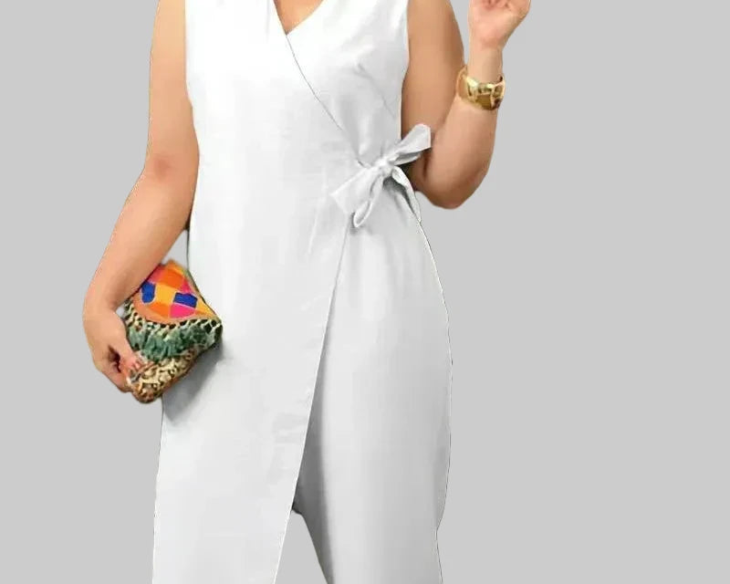 Biserka – elegantan kombinezon bez rukava