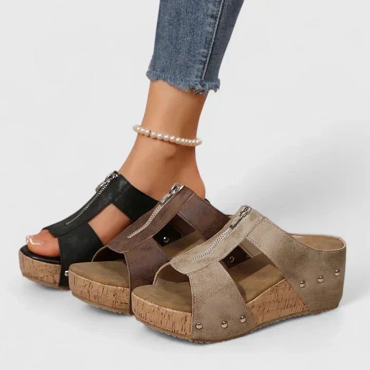 1 - Elegantne sandale na platformi