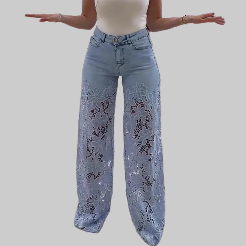 Alea – Denim s čipkastim detaljima za žene koje vole život, obitelj i more