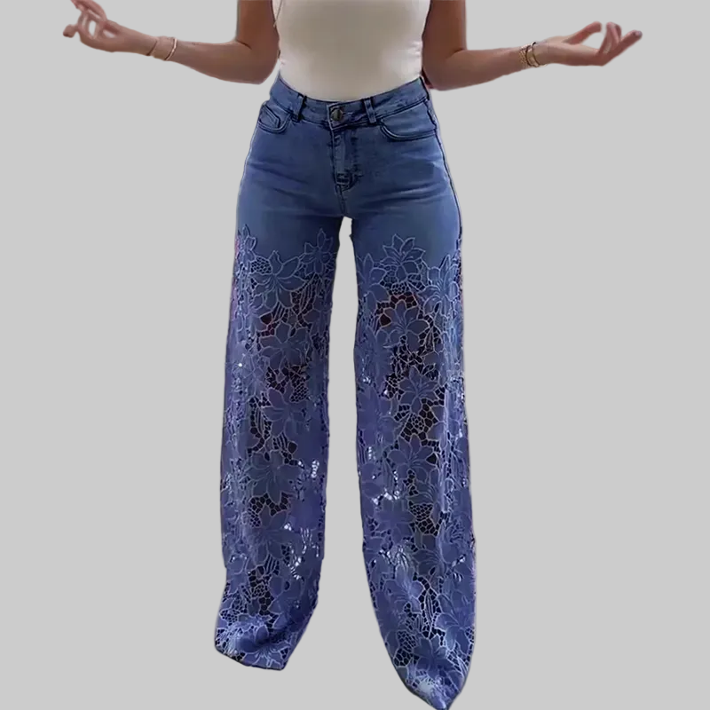 Alea – Denim s čipkastim detaljima za žene koje vole život, obitelj i more