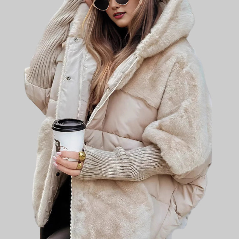 Dinka – preveliki patchwork puffer kaput za udobnu, modernu zimu